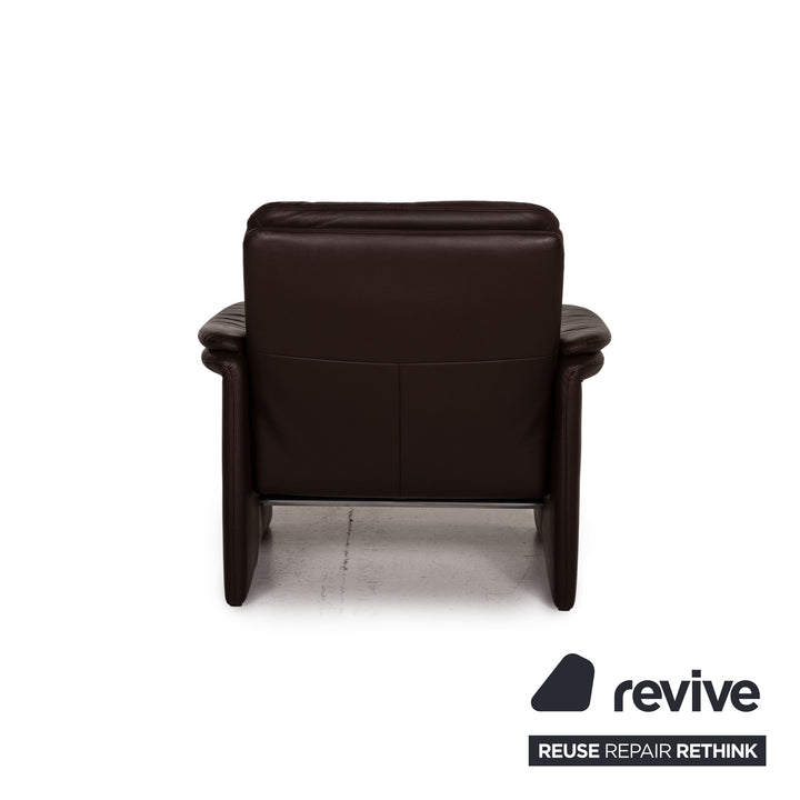 Erpo City brown armchair leather