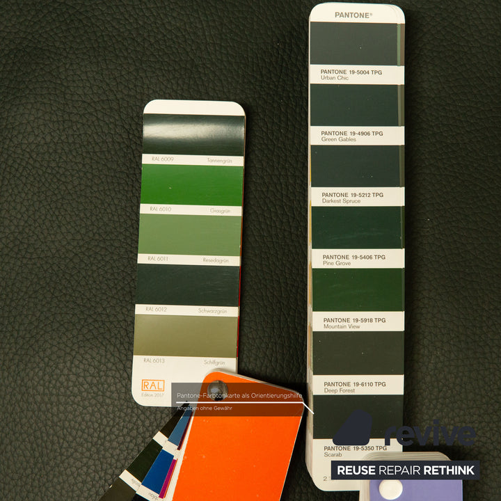 Erpo CL360 Leder Dreisitzer Grün Dünkelgrün Sofa Couch