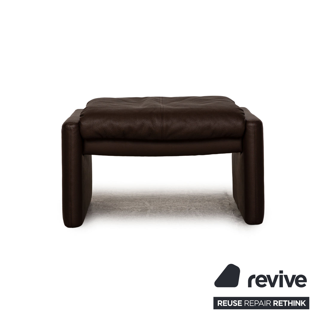 Erpo Hocker Leder Braun