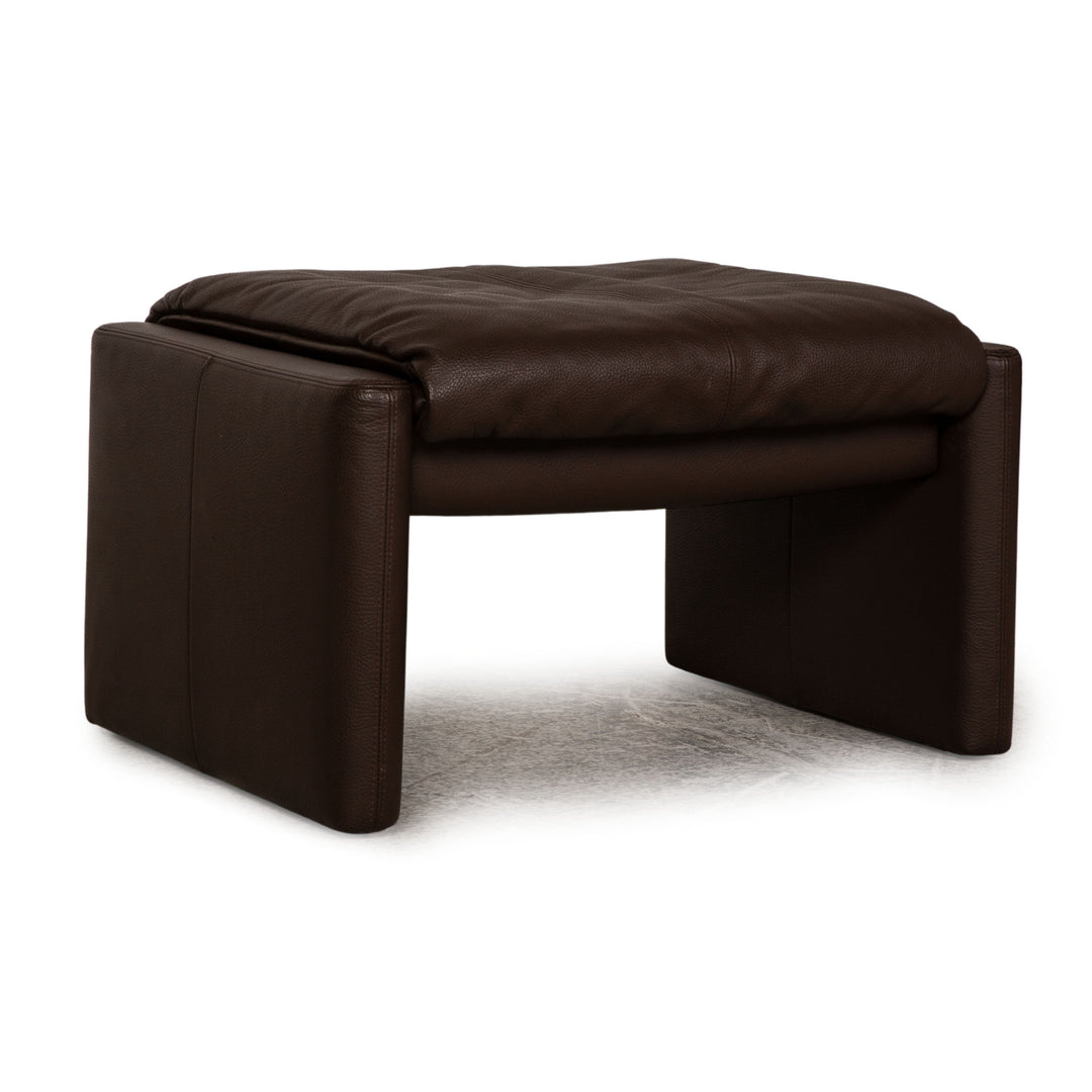 Erpo Hocker Leder Braun