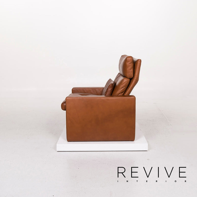 Erpo Leder Sessel Cognac Braun Relaxfunktion Funktion 