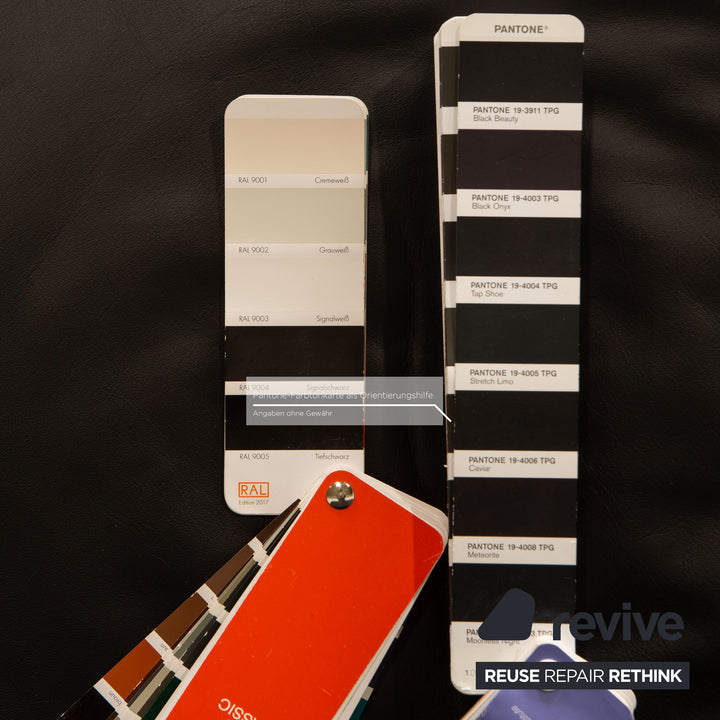 Erpo Lugano Leder Sessel Garnitur Schwarz Funktion