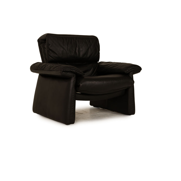 Erpo Lugano Leder Sessel Schwarz Funktion