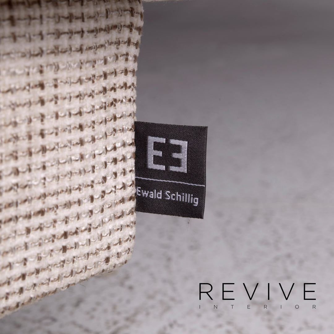 Ewald Schillig Brand Face Designer Stoff Eckofa Creme Sofa Funktion Couch #9828