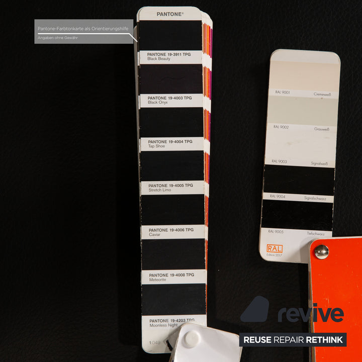 Ewald Schillig Brand Face Leder Ecksofa Schwarz elektrische Funktion Relaxfunktion