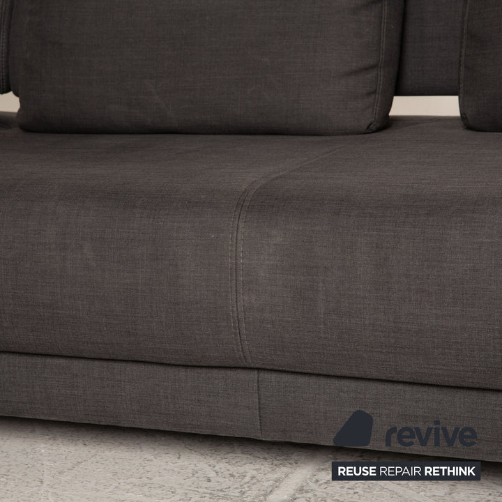 Ewald Schillig Brand Face Fabric Sofa Gray Corner Sofa Couch Function