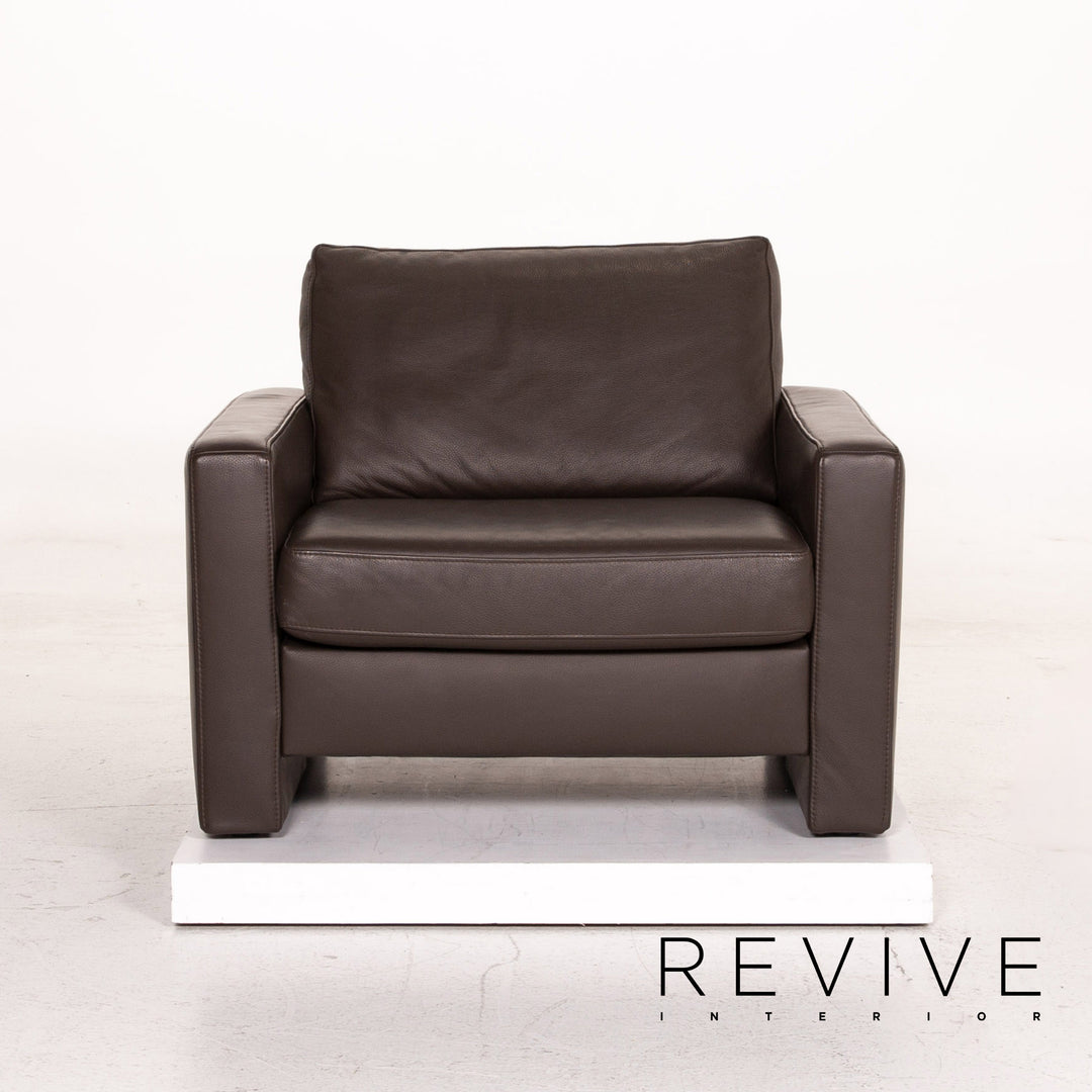Ewald Schillig Concept Plus Leder Sesssel Braun Dunkelbraun #14907