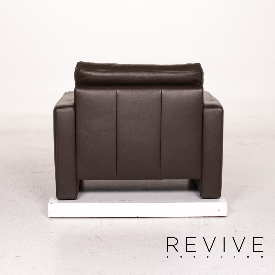 Ewald Schillig Concept Plus Leder Sesssel Braun Dunkelbraun #14907