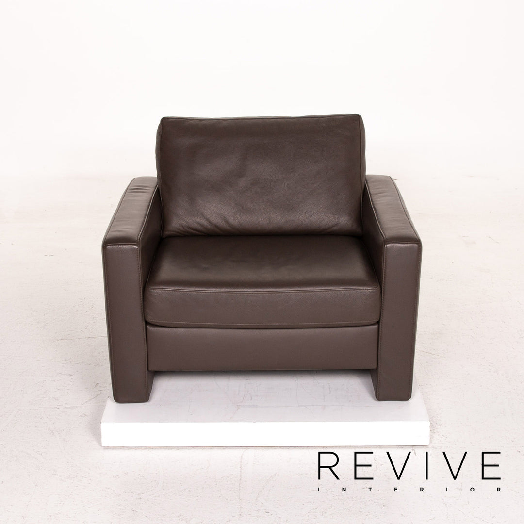 Ewald Schillig Concept Plus Leder Sesssel Braun Dunkelbraun #14907