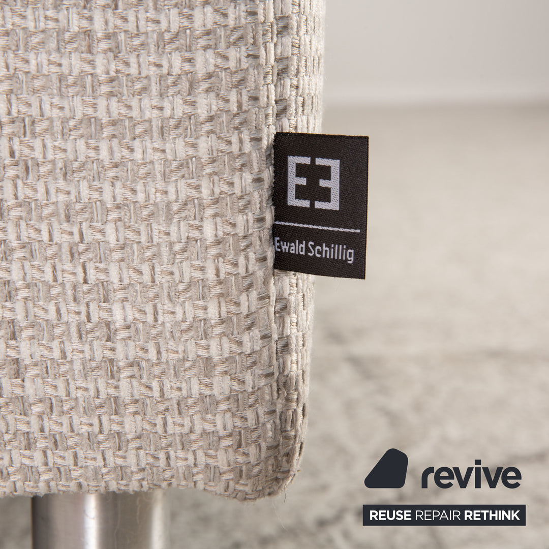 Ewald Schillig Domino Stoff Ecksofa Grau Sofa Couch