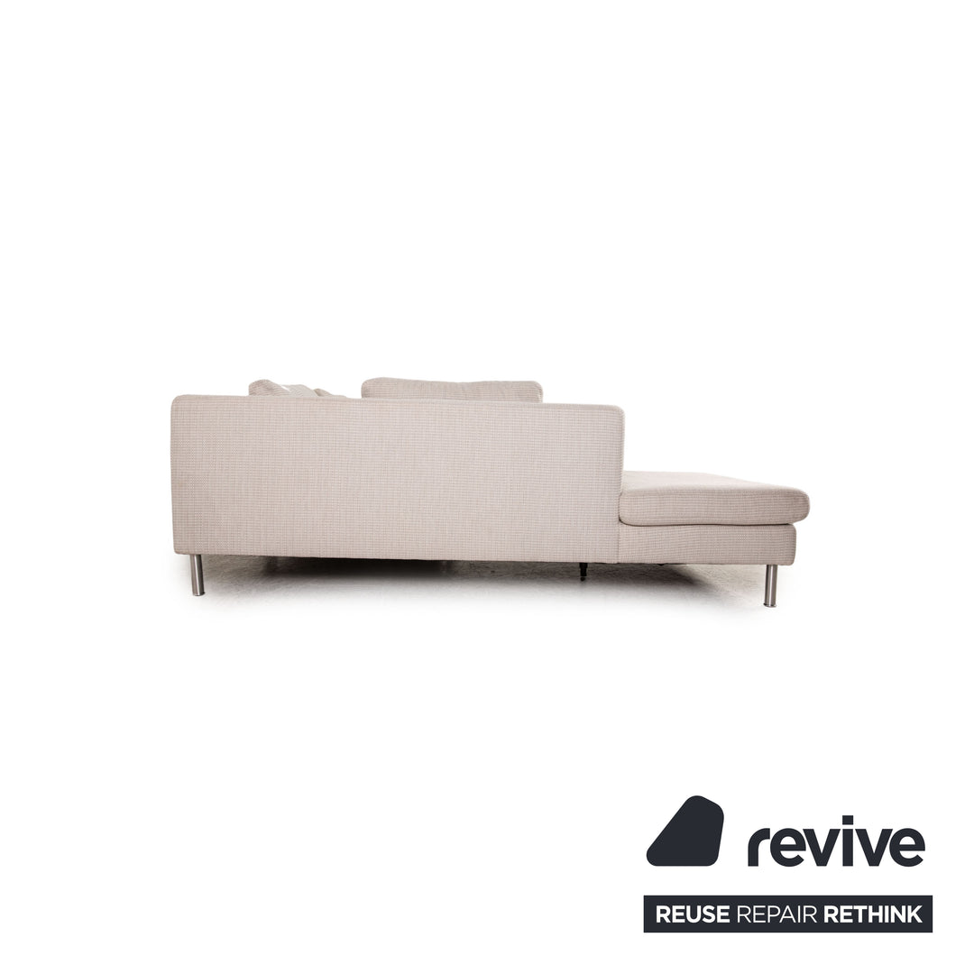 Ewald Schillig Domino Stoff Ecksofa Grau Sofa Couch