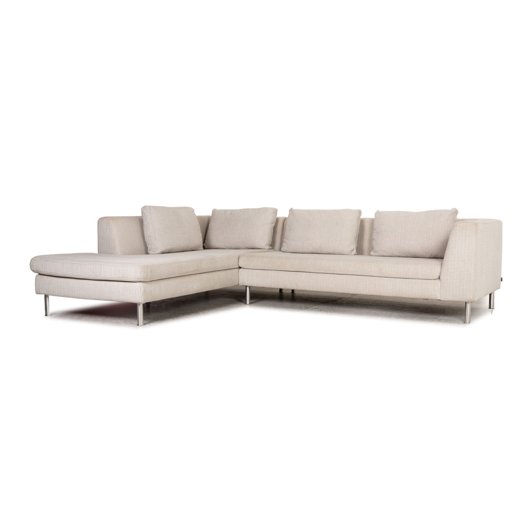 Ewald Schillig Domino Stoff Ecksofa Grau Sofa Couch