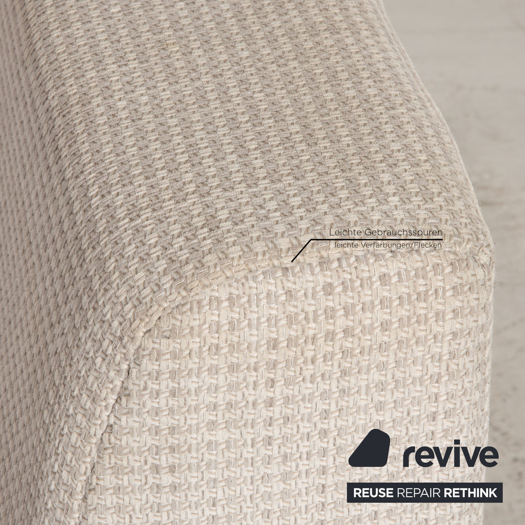 Ewald Schillig Domino Stoff Ecksofa Grau Sofa Couch