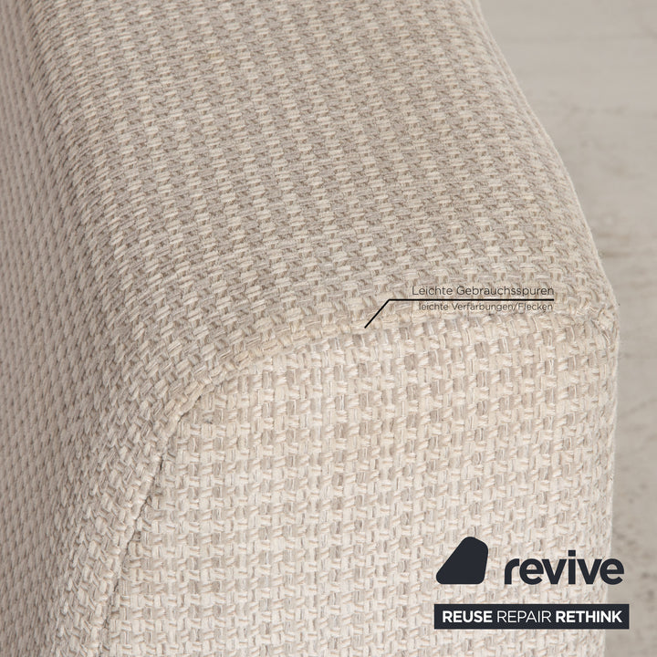 Ewald Schillig Domino Stoff Ecksofa Grau Sofa Couch