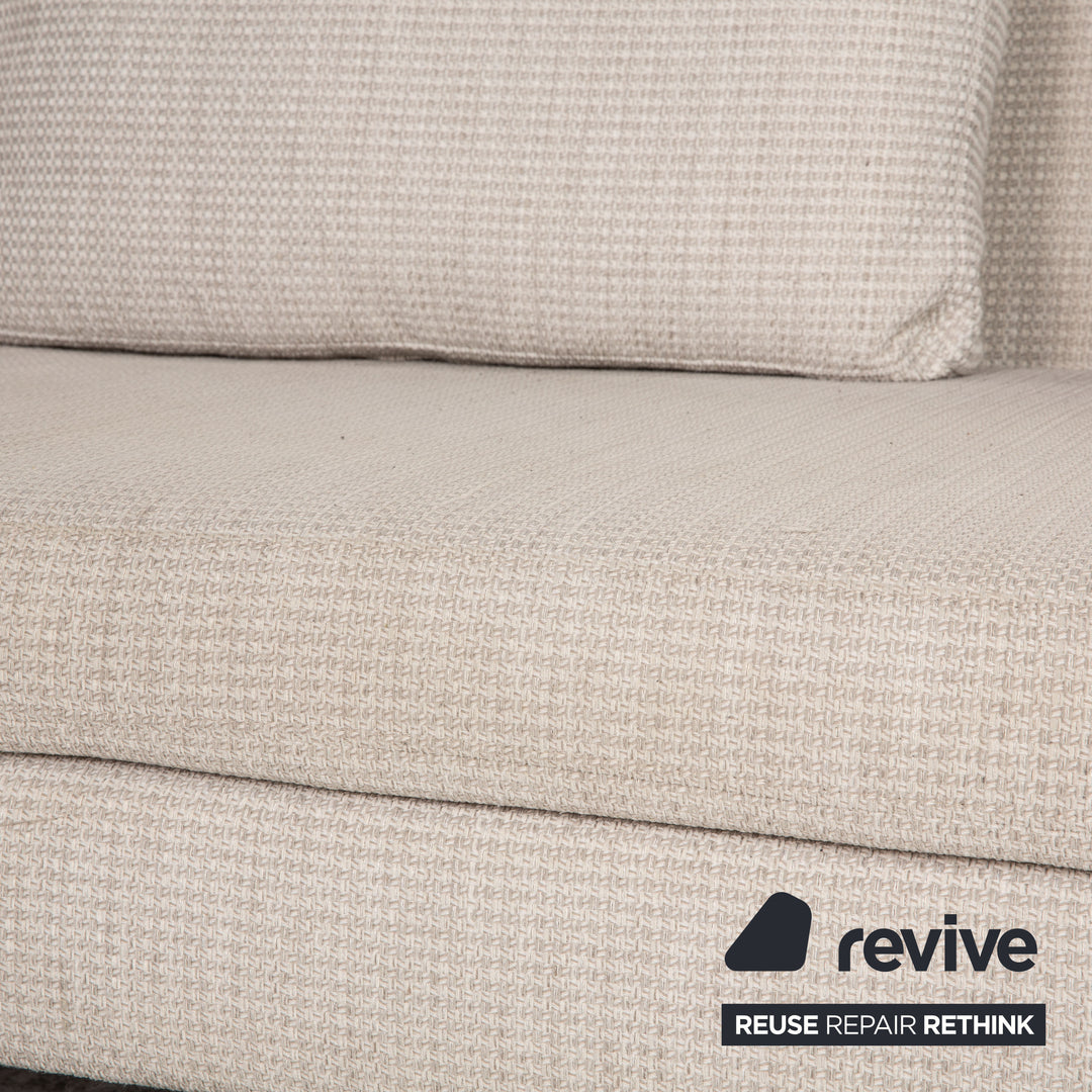 Ewald Schillig Domino Stoff Ecksofa Grau Sofa Couch