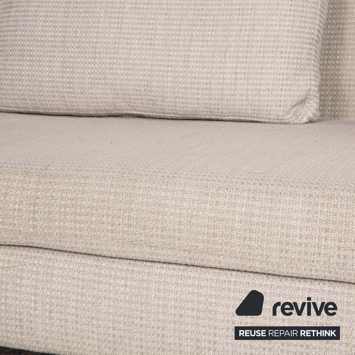 Ewald Schillig Domino Stoff Ecksofa Grau Sofa Couch