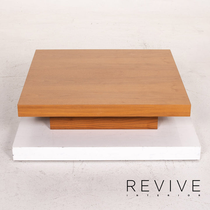 Ewald Schillig Holz Couchtisch Braun Tisch #14833