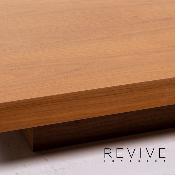 Ewald Schillig Holz Couchtisch Braun Tisch #14833