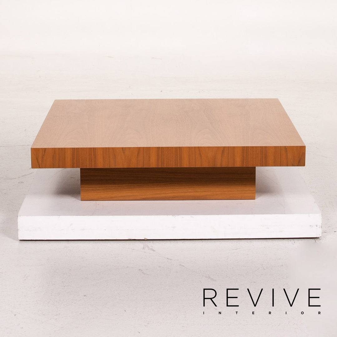 Ewald Schillig Holz Couchtisch Braun Tisch #14833