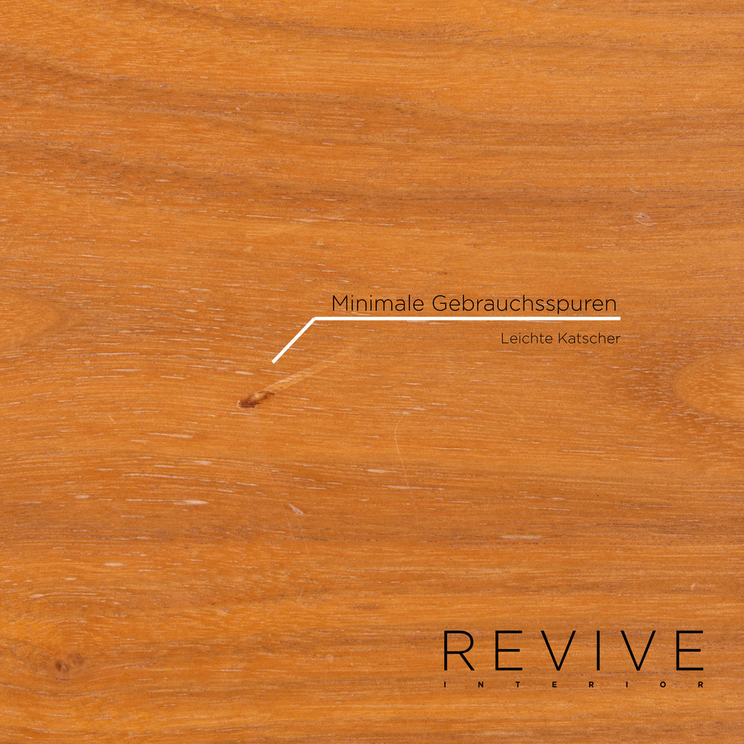 Ewald Schillig Holz Couchtisch Braun Tisch #14833