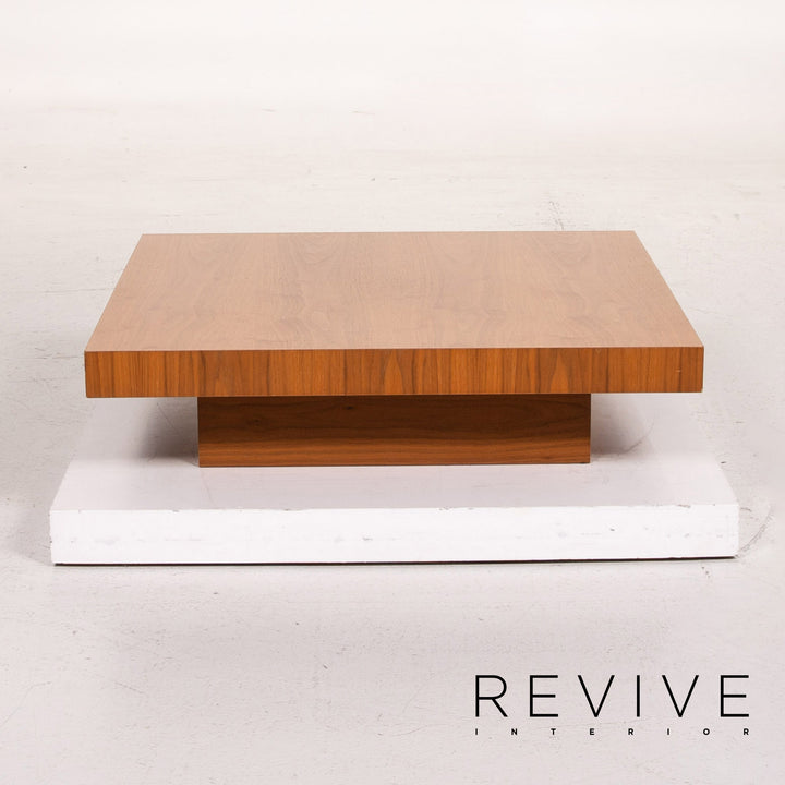 Ewald Schillig Holz Couchtisch Braun Tisch #14833