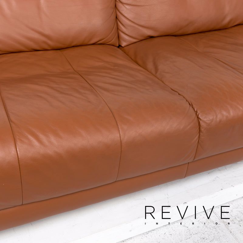 Ewald Schillig Leder Ecksofa Braun Sofa Funktion Couch 