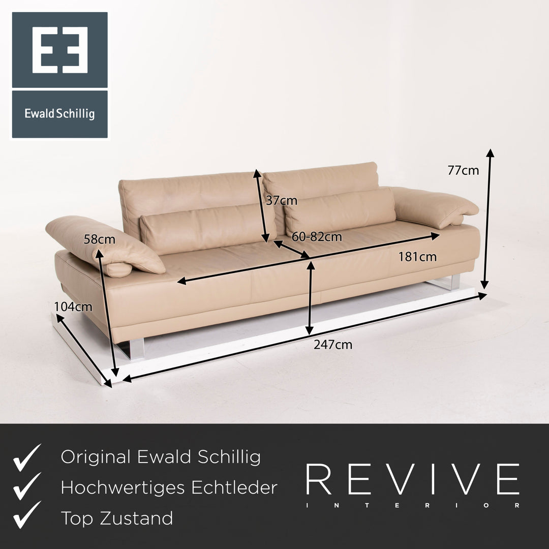 Ewald Schillig | 3 seater sofa | Dimensions 247 x 77 | Revive Interior