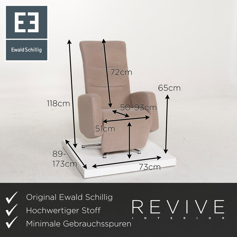 Ewald Schillig Movie Star Stoff Sessel inkl. elektr. Relaxfunktion 