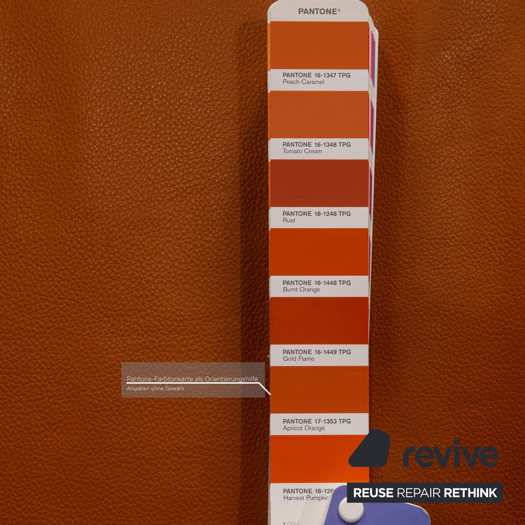 Ewald Schillig Quinn Leder Zweisitzer Braun Funktion Relaxfunktion Sofa Couch