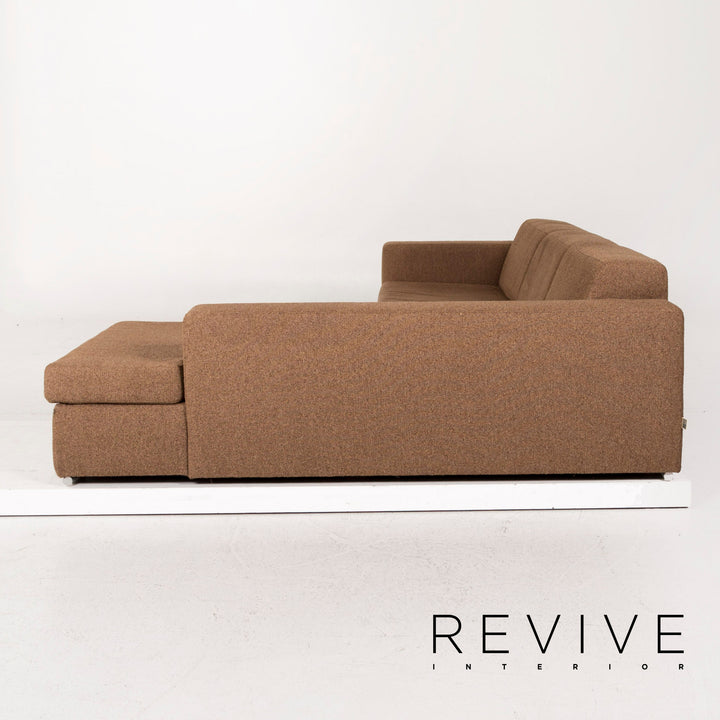 Ewald Schillig Stoff Ecksofa Braun Sofa Funktion Couch #12822