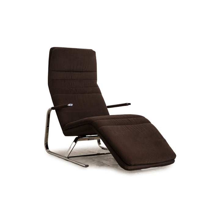 Ewald Schillig Vita Stoff Liege Grau Relax Funktion