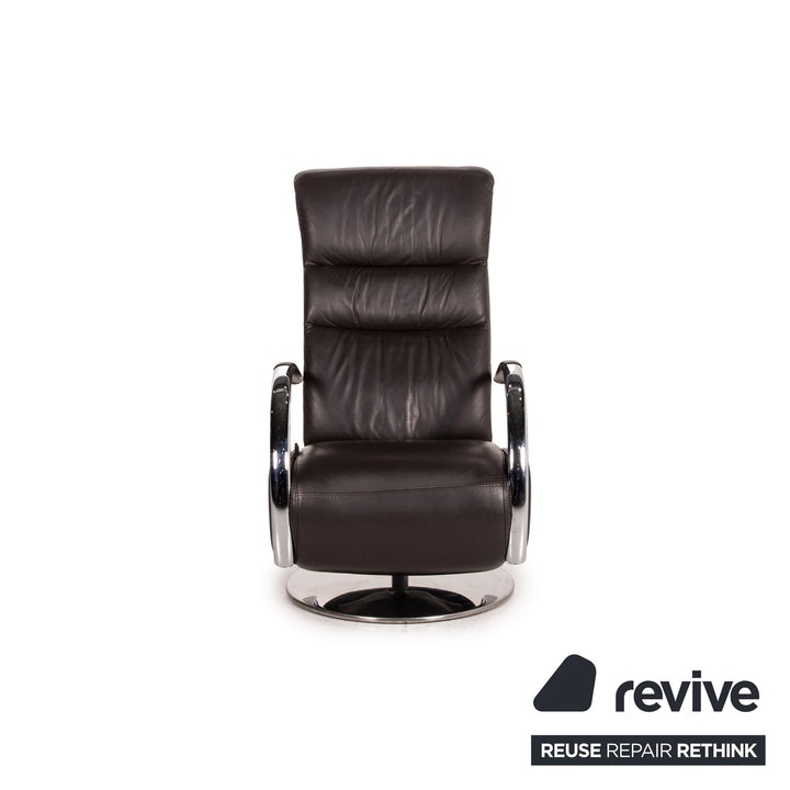 Ewald Schillig Z-Dream Star Leder Sessel Espresso Braun Relaxfunktion Funktion Relaxsessel