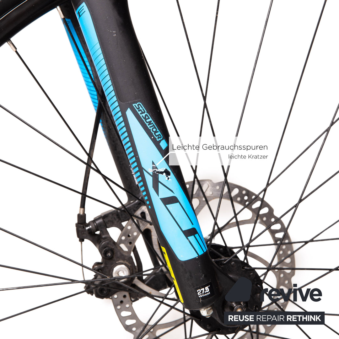e mountainbike stadler EXTE (Stadler) E-Mountainbike SONIX SR 2018 Blau Aluminium - 2. Hand