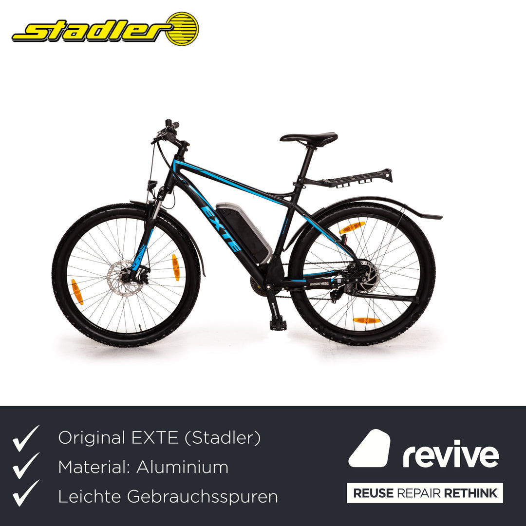 stadler xxl fahrrad EXTE (Stadler) E-Mountainbike SONIX SR 2018 Blau Aluminium - 2. Hand