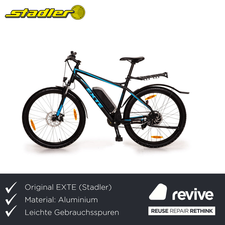 EXTE (Stadler) SONIC SR 2018 E-Mountainbike RH 50cm Blau Schwarz Fahrrad Elektro-Mountainbike