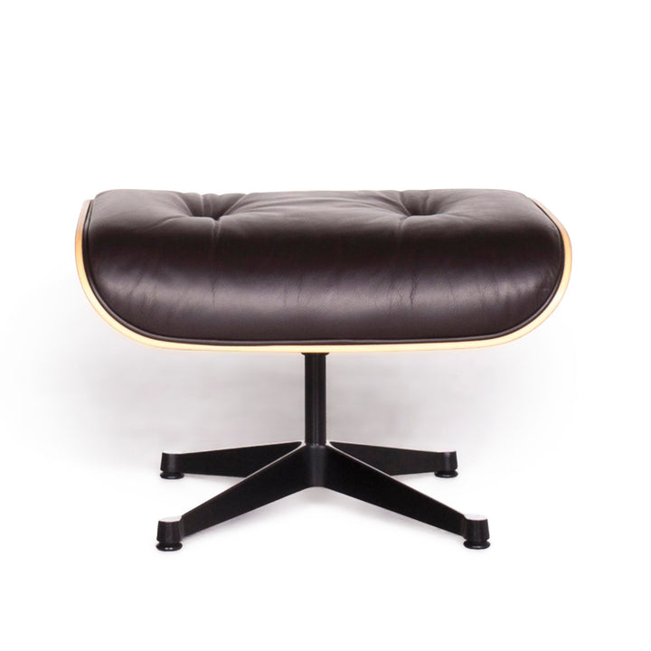 Vitra Eames Lounge Chair Leder Ottomane Braun Charles & Ray Eames Stuhl #8908