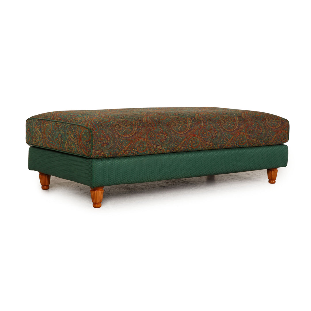 Fendi Stoff Hocker Grün Sitzbank