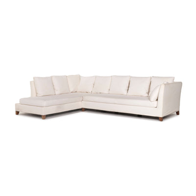 Flexform Stoff Ecksofa Creme Sofa Couch #12465