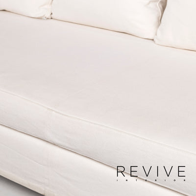 Flexform Stoff Ecksofa Creme Sofa Couch #12465