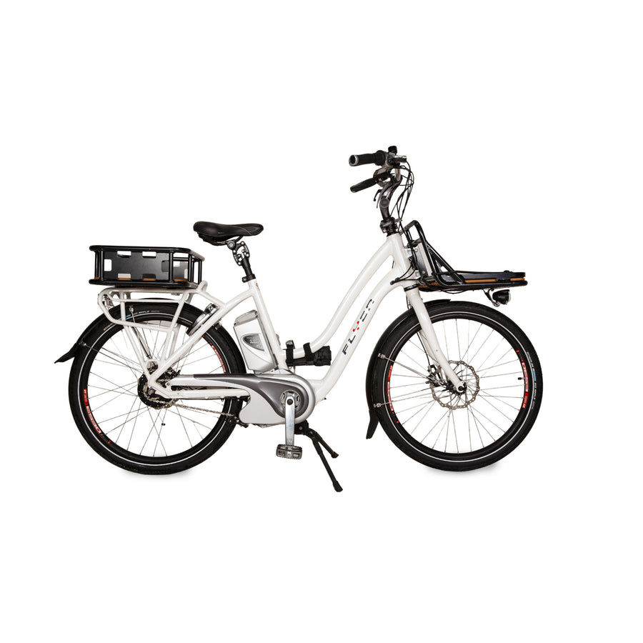 Flyer Cargo Nuvinci Deluxe 2014 E-City-Bike Weiß Fahrrad