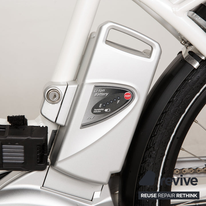 Flyer Cargo Nuvinci Deluxe 2014 E-City-Bike Weiß Fahrrad