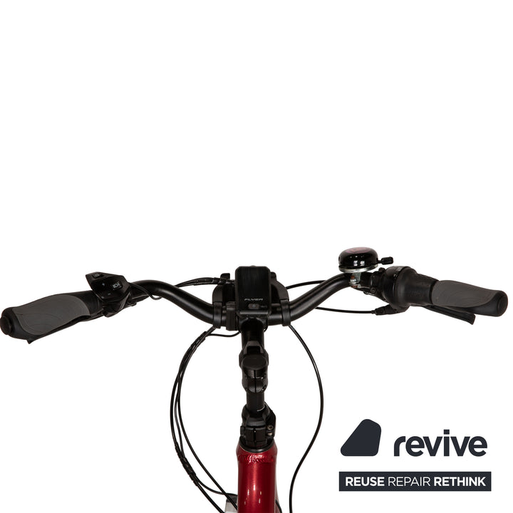 Flyer T5R LADIES 2018 Aluminum E-City Bike Red RH 502 bicycle