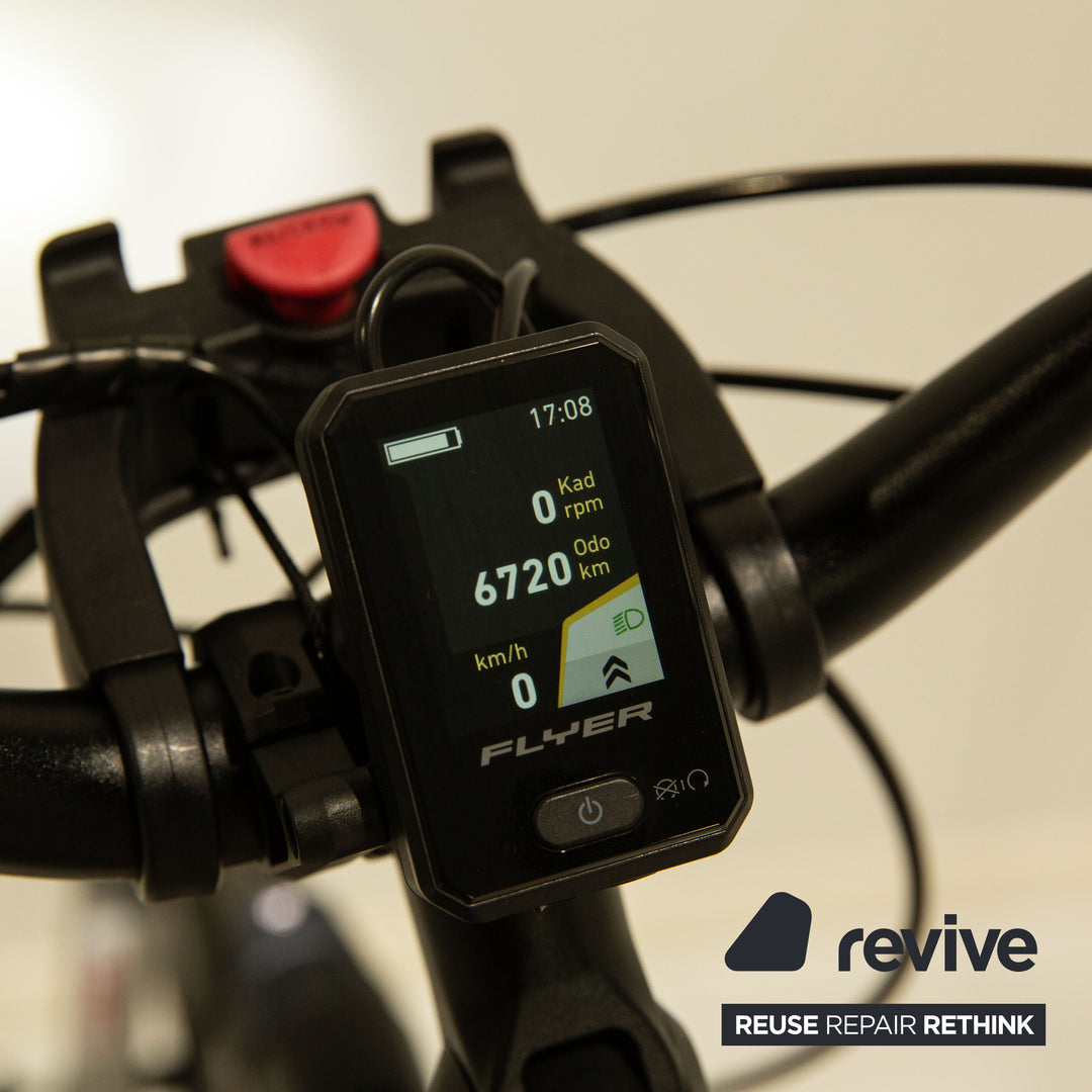 Flyer T5R LADIES 2018 Aluminum E-City Bike Red RH 502 bicycle