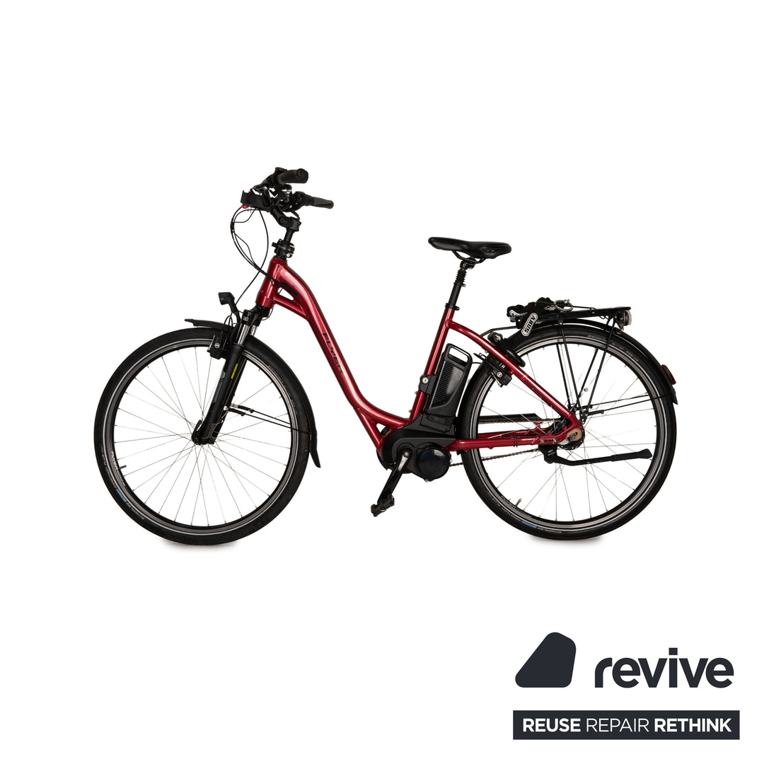 FLYER E-City Bike T5R DAMEN 2018 Rot Aluminium