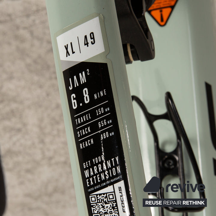 Focus Jam2 6.8 Nine 2021 carbon e-mountain bike Turquoise RG XL full suspension bike