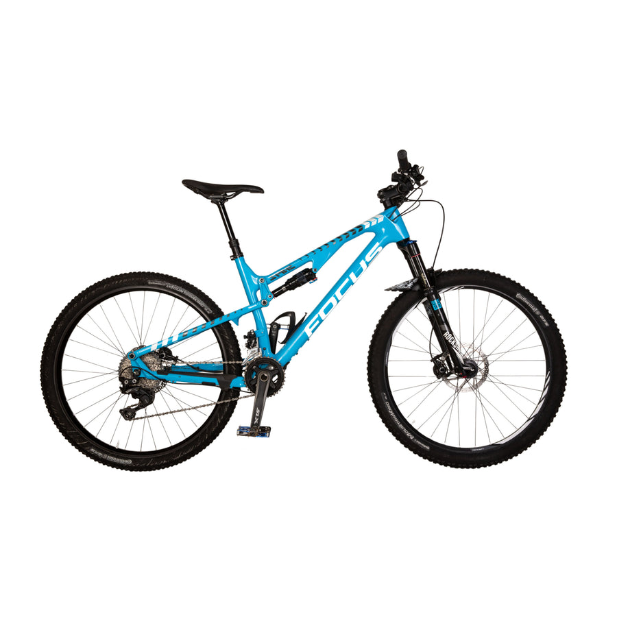 Focus SPINE C Lite 2017 VTT Carbone Bleu Clair RG M Vélo Complet