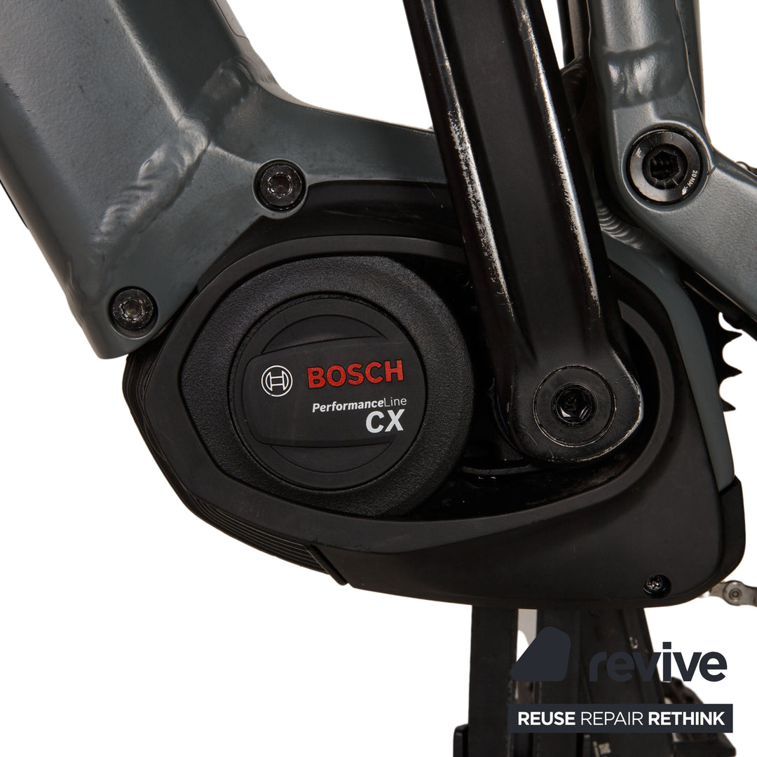 e bike fully focus thron Focus E-Mountainbike Thron 2 6.8 2021 Grau Aluminium - 2. Hand