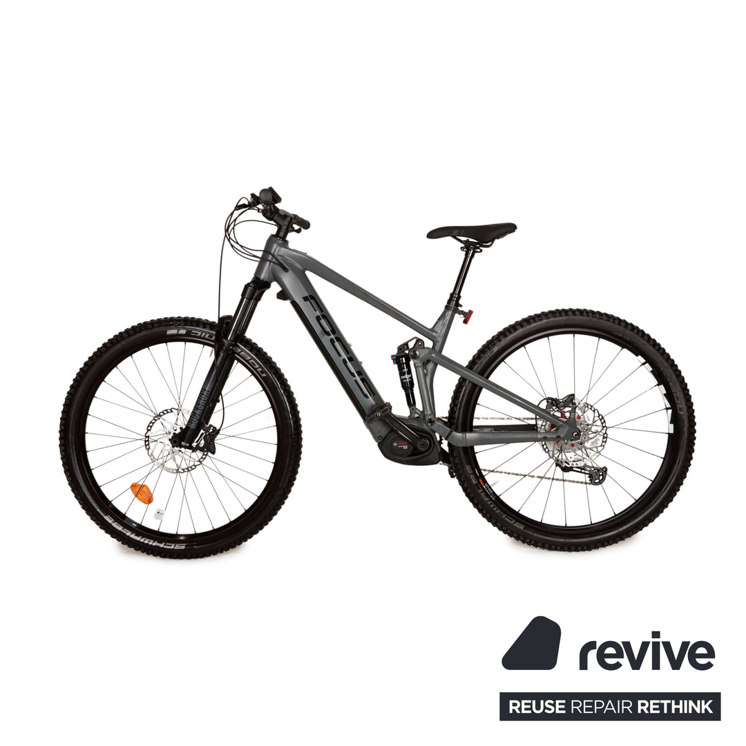 focus thron vs cube stereo hybrid Focus E-Mountainbike Thron 2 6.8 2021 Grau Aluminium - 2. Hand