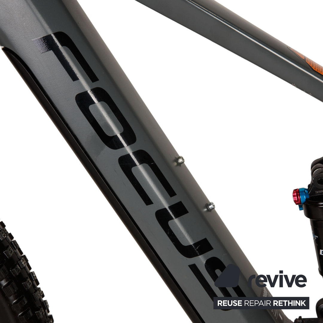 focus e bike fully thron Focus E-Mountainbike Thron 2 6.8 2021 Grau Aluminium - 2. Hand