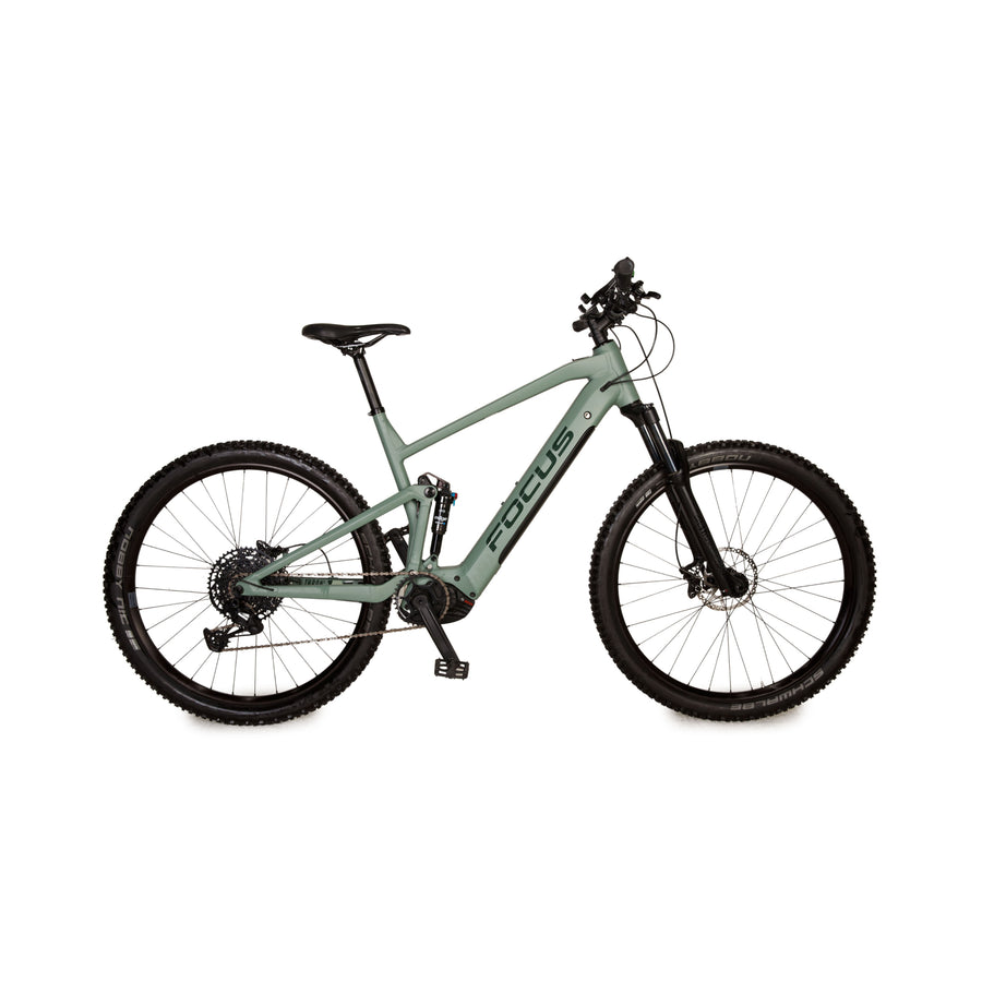 focus e mountainbike 2021 Focus E-Mountainbike THRON² 6.7 2021 Grün Aluminium - 2. Hand